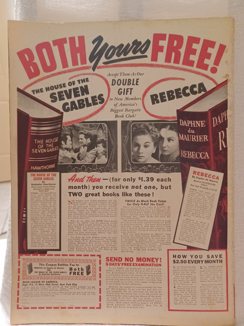 VINTAGE Magazine "PIC" June 11, 1940