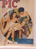 VINTAGE Magazine "PIC", August 20, 1940, Featuring "Aquacade Aquabelles"