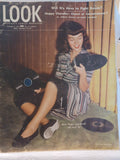VINTAGE Magazine "LOOK", October 16, 1945, Featuring "Skin Tight and Brief" (pg 50)