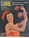 VINTAGE Magazine "LOOK", February 27, 1940, Featuring Rita Hayworth