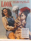 VINTAGE Magazine "LOOK", August 27, 1940, Featuring "America Needs 250,000 Planes..."