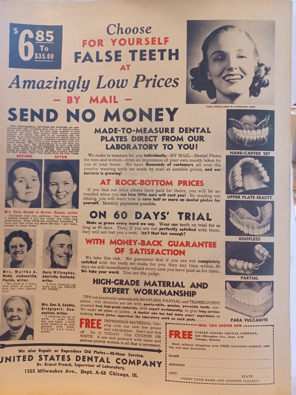VINTAGE Magazine "SNAP", October 1940, Featuring "Censored Pictures"