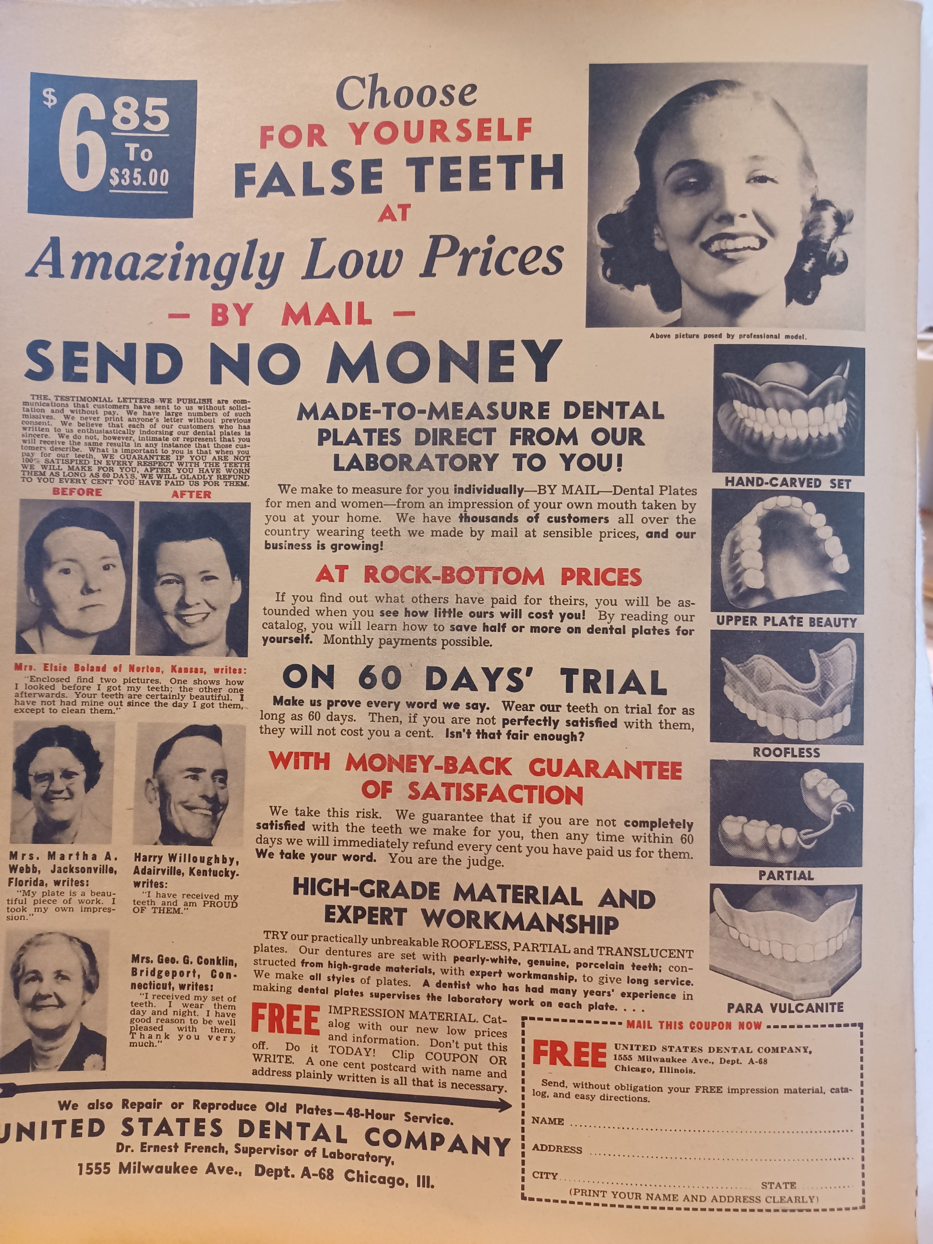 VINTAGE Magazine "SNAP", October 1940, Featuring "Censored Pictures"