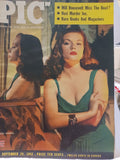 VINTAGE Magazine "PIC", September 29, 1942, Featuring Hazel Brooks