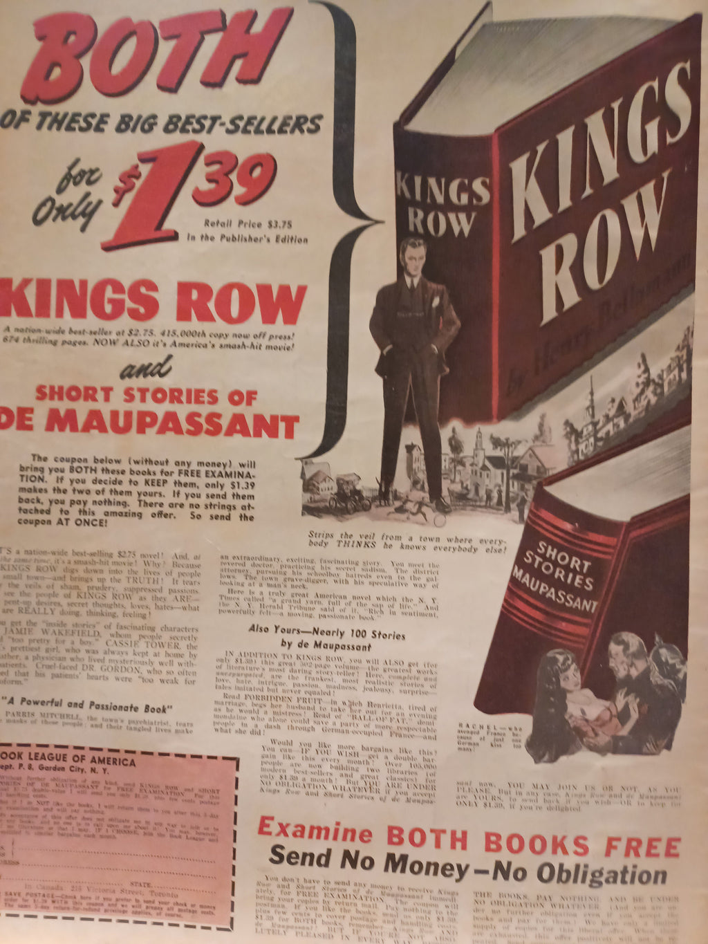 VINTAGE Magazine "PIC", August 18, 1942, Featuring Robin Adair