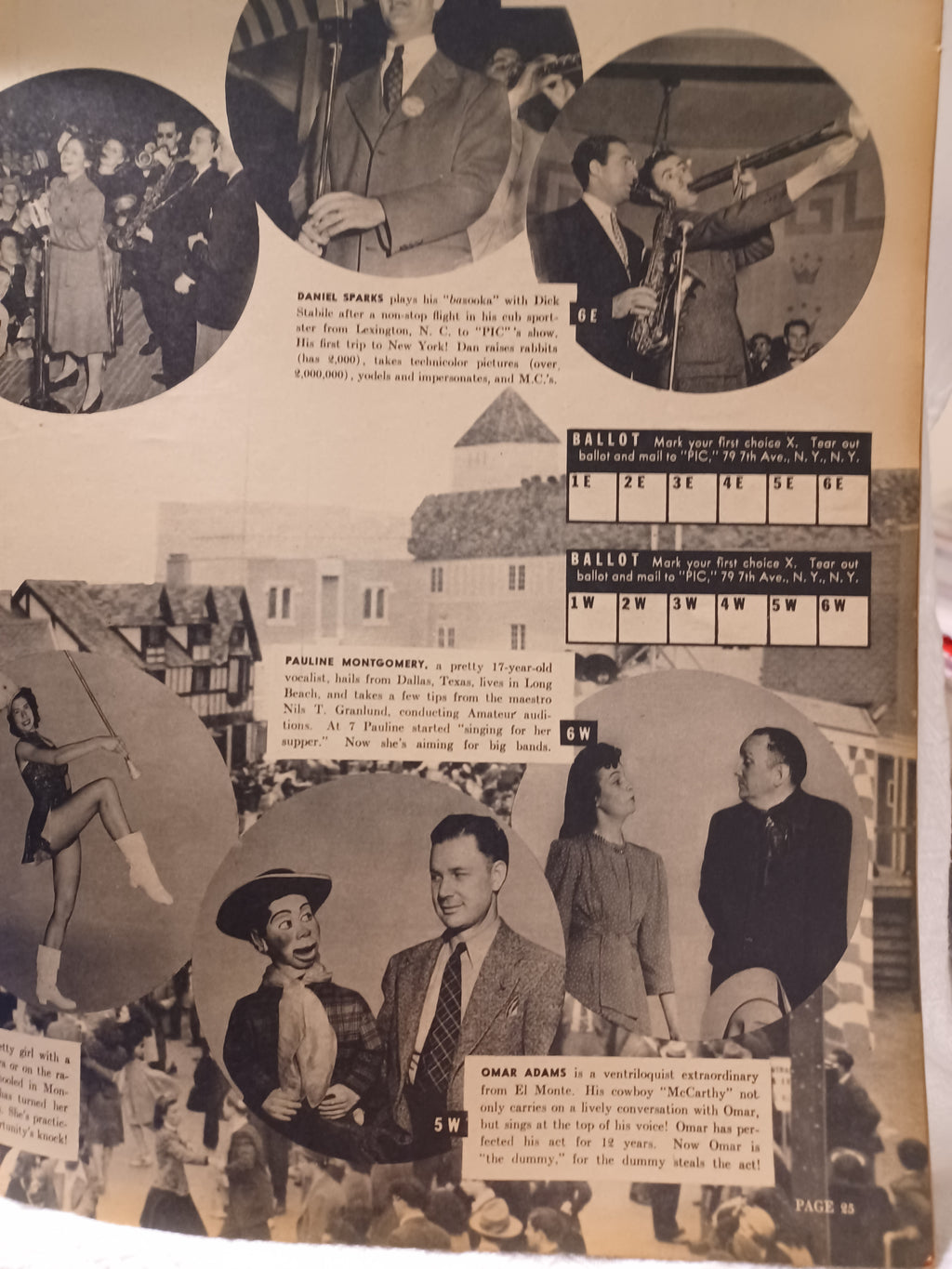 VINTAGE Magazine "PIC", July 23, 1940, Featuring Helen Vinson