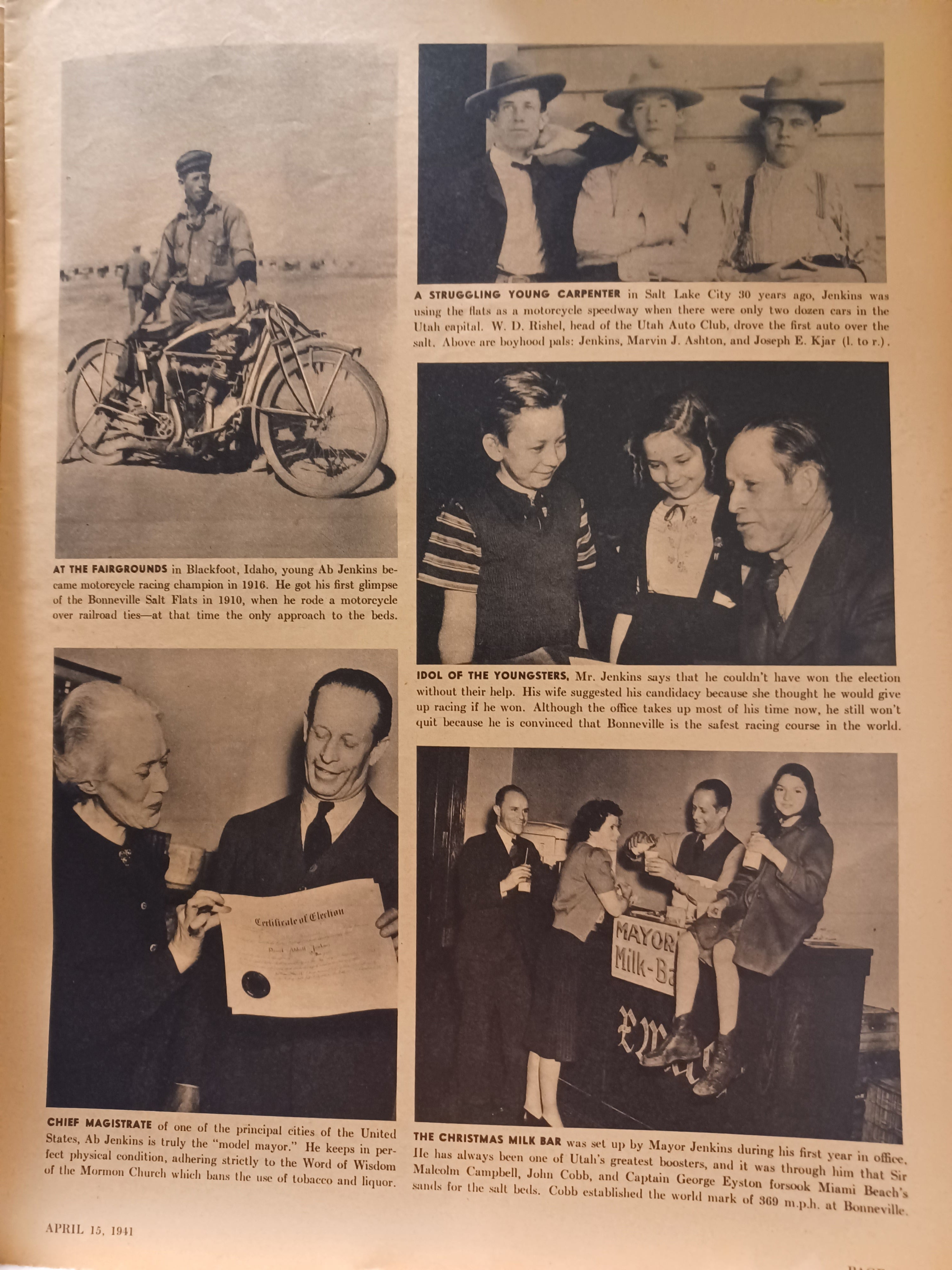 VINTAGE Magazine "PIC", April 15, 1941, Featuring Hawaiian Beach Party