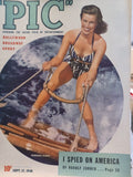 VINTAGE Magazine "PIC", September 17, 1940, Featuring Barbara Denny