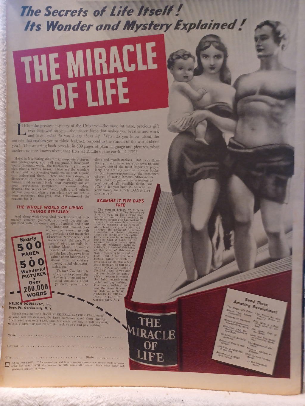 VINTAGE Magazine "PIC", June 13, 1939, Featuring Laraine Day and Renita Kramer