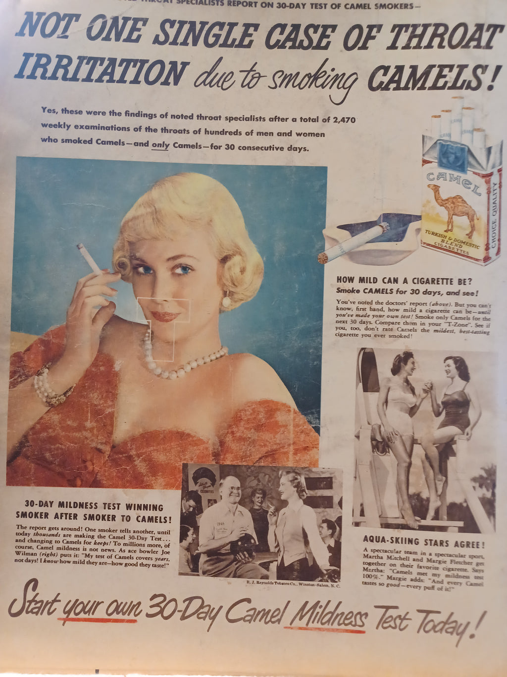 VINTAGE Magazine "LOOK", November 8, 1949, Featuring "Israel Reborn"