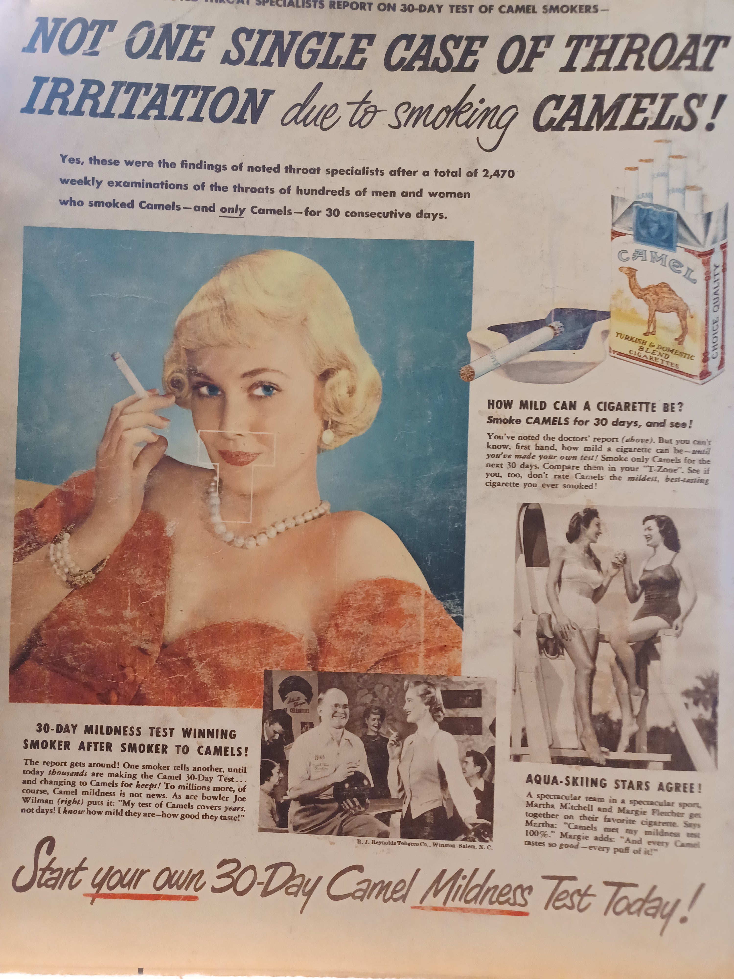 VINTAGE Magazine "LOOK", November 8, 1949, Featuring "Israel Reborn"