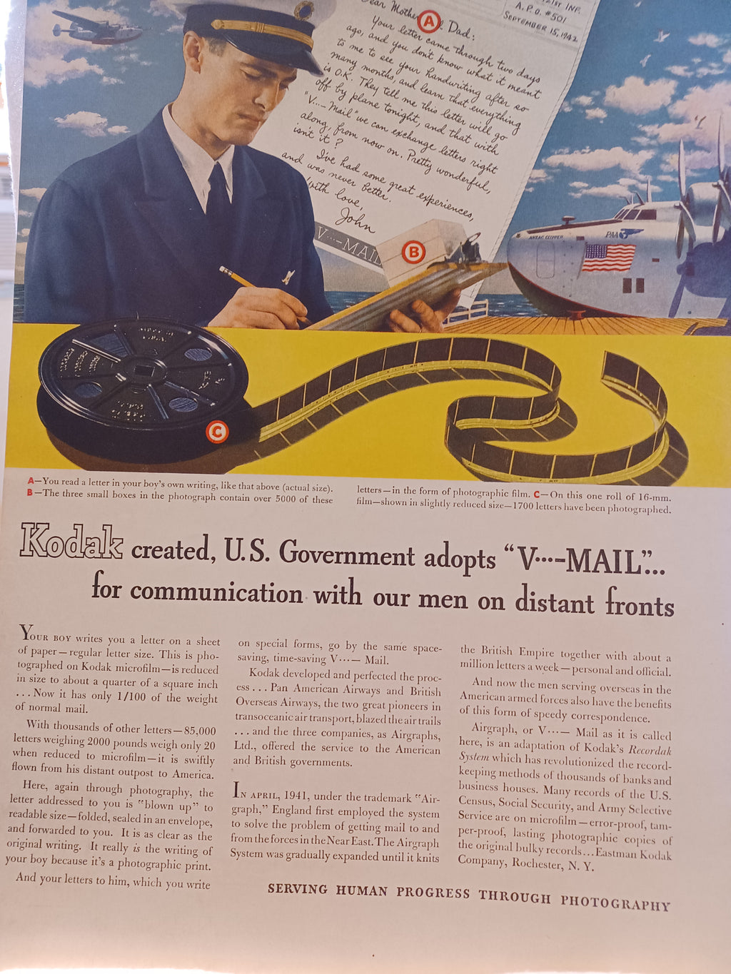 VINTAGE Magazine "U.S. CAMERA", November 1942