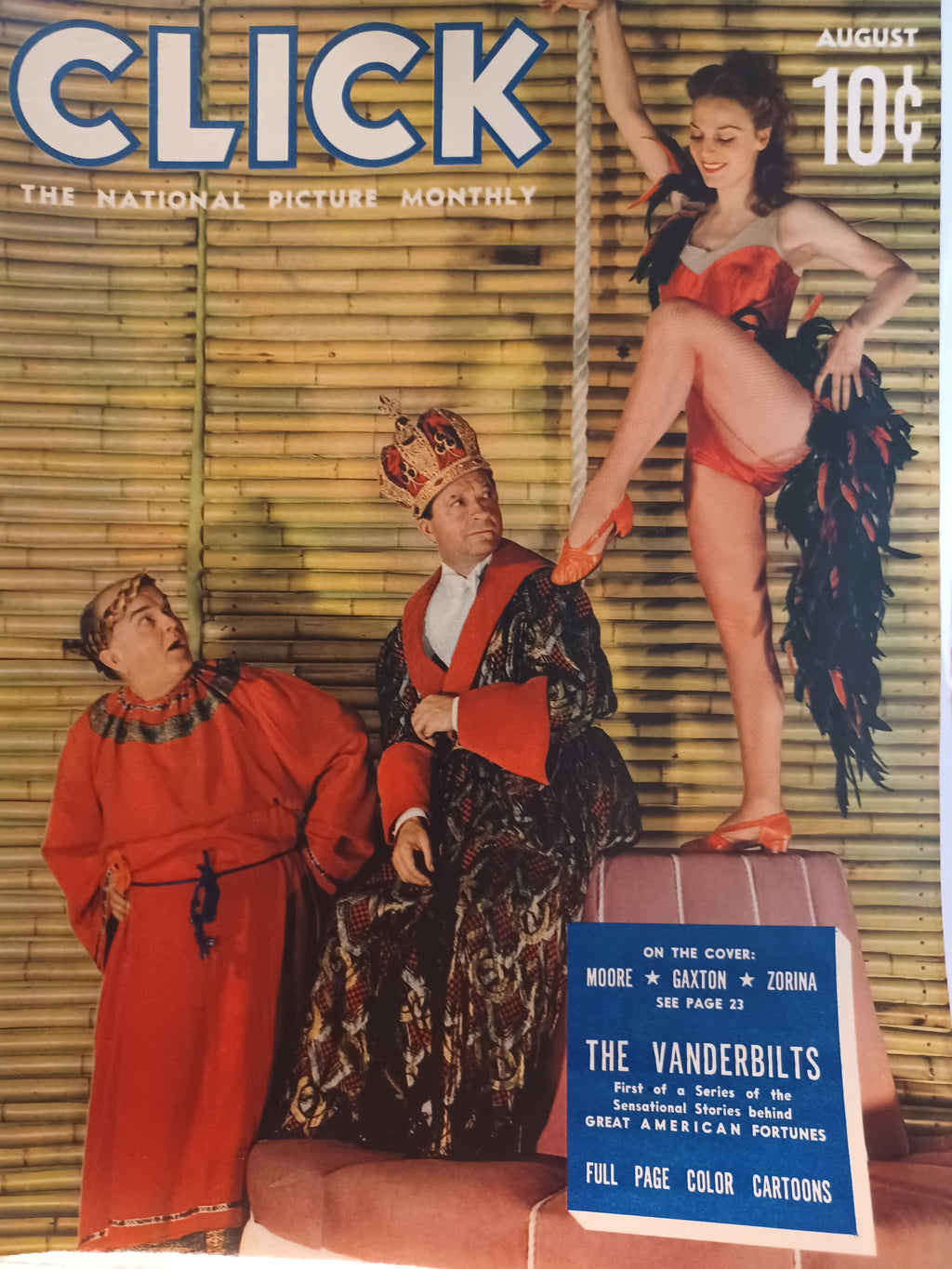 VINTAGE Magazine "CLICK", August 1940