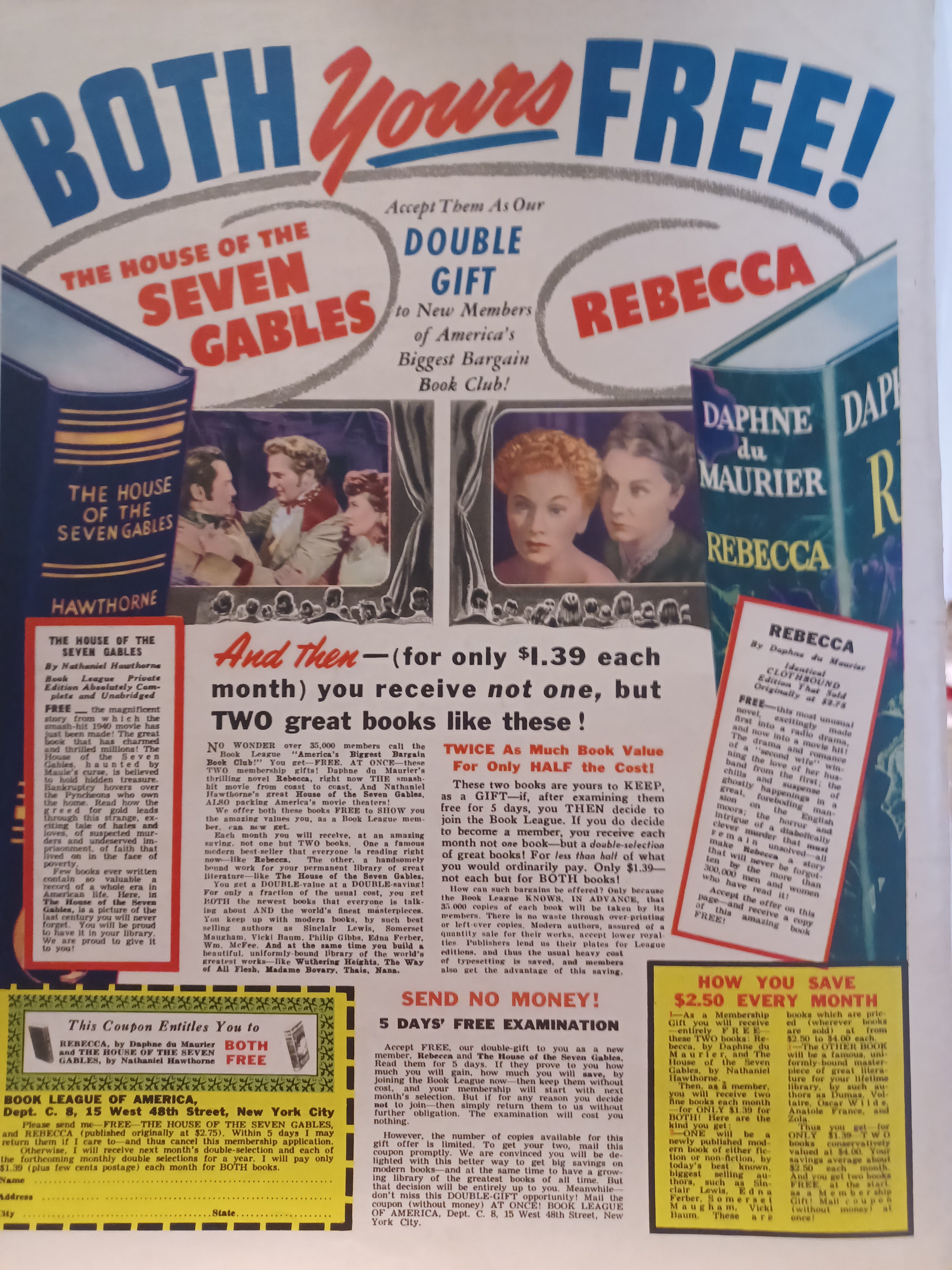VINTAGE Magazine "CLICK", August 1940
