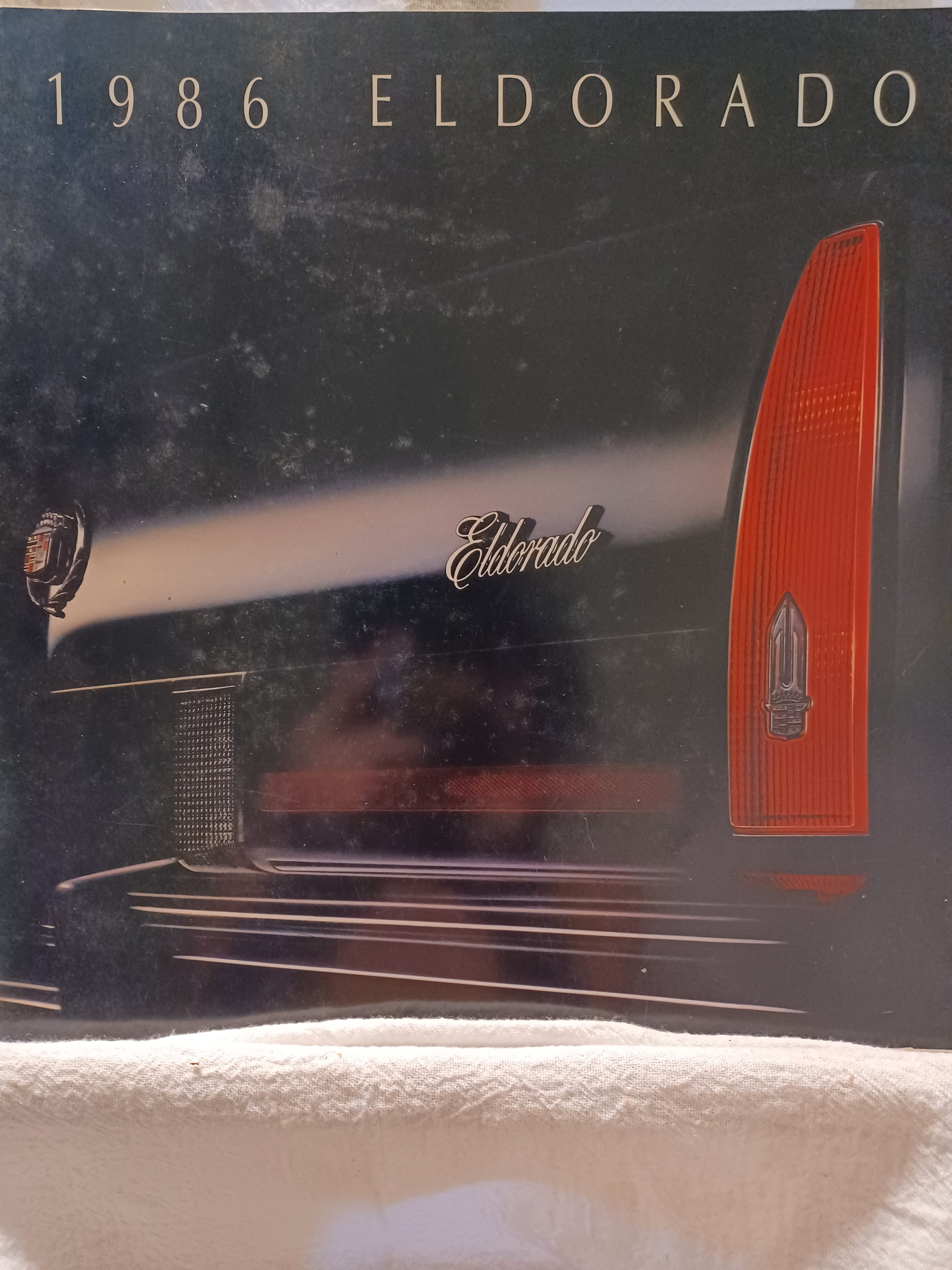 Car Catalog for 1986 Eldorado
