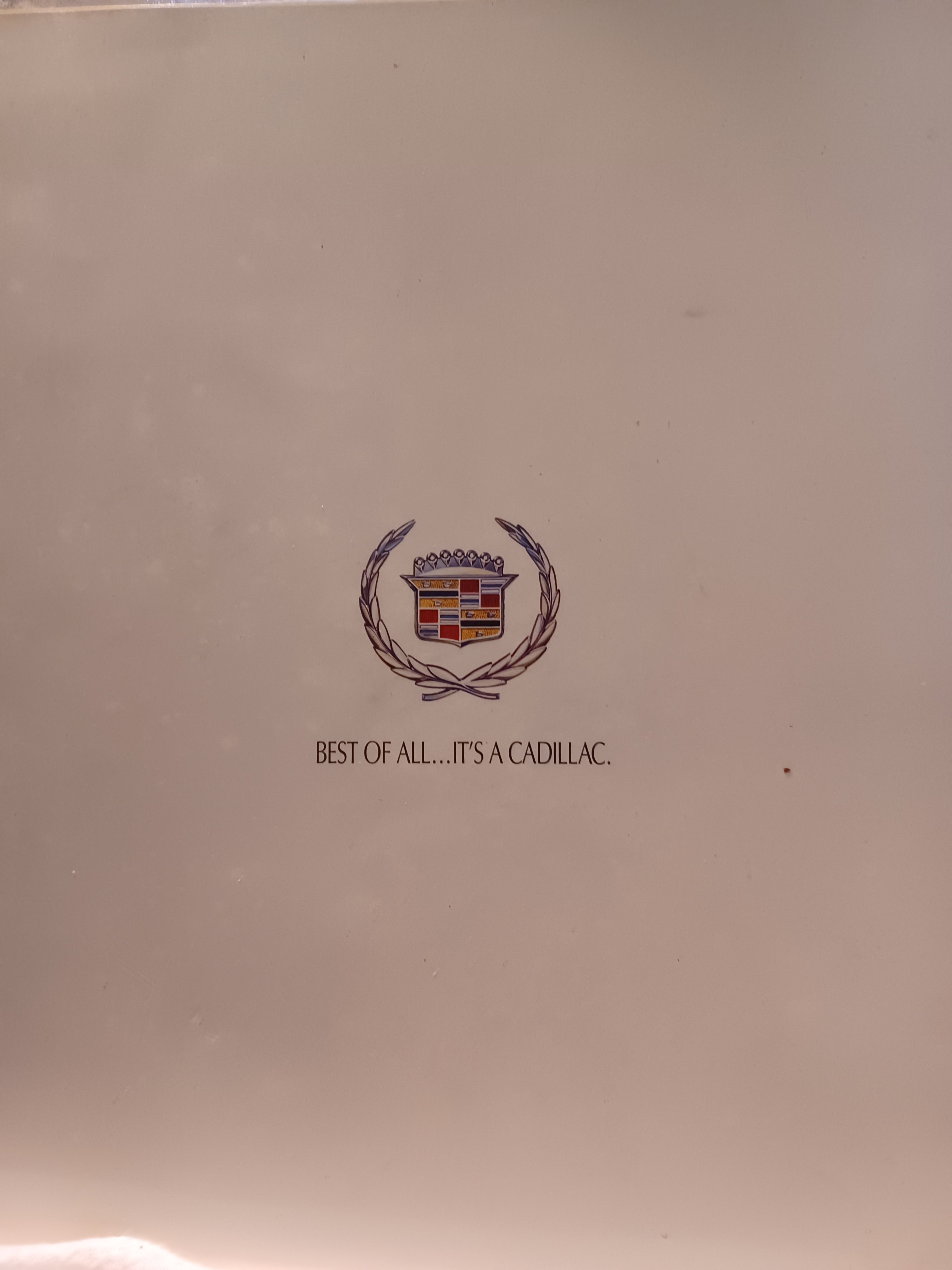 Car Catalog for 1986 Eldorado