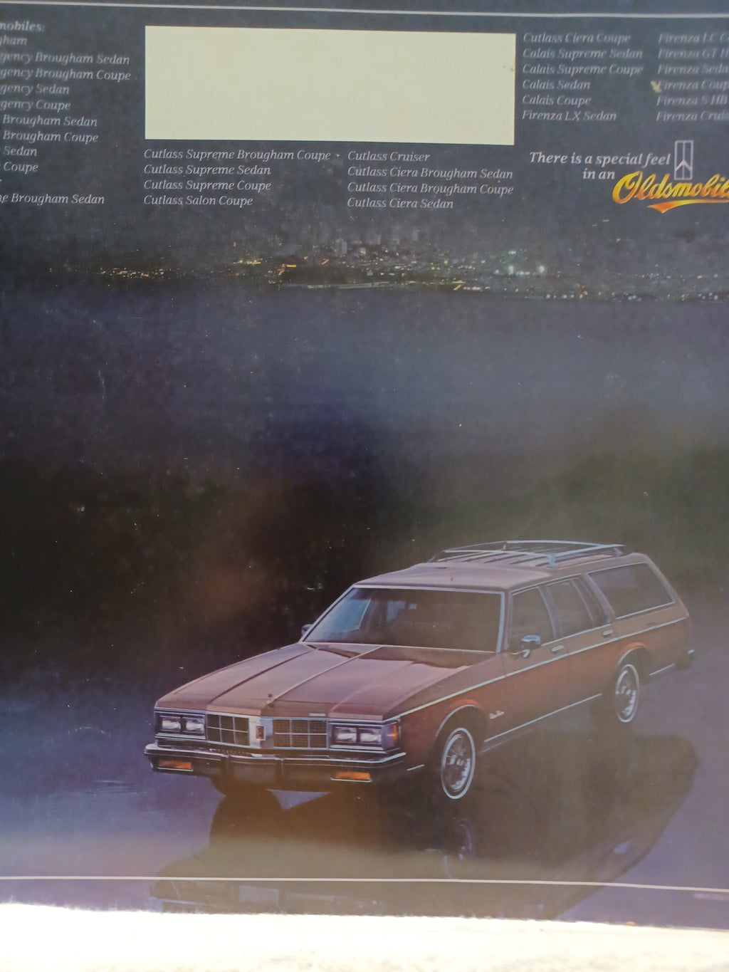 Vintage1986 Oldsmobile Car Catalog