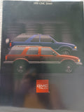 VINTAGE 1995 GMC Jimmy Catalog