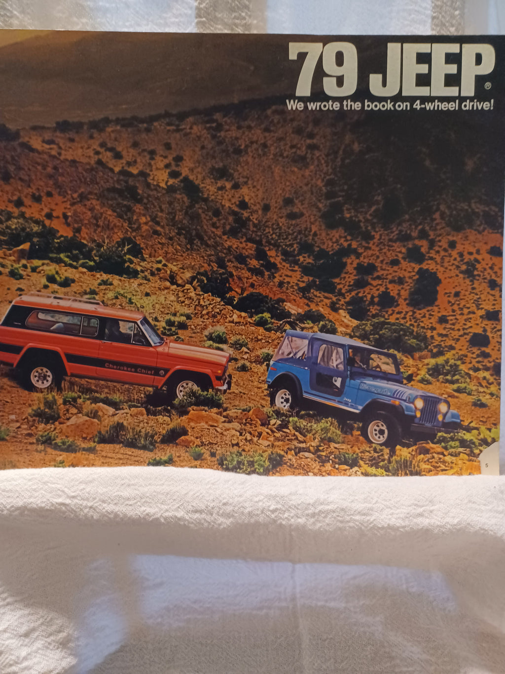 VINTAGE 1979 JEEP Catalog - We Wrote the Book on 4-wheel Drive