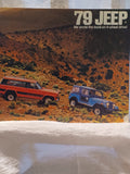 VINTAGE 1979 JEEP Catalog - We Wrote the Book on 4-wheel Drive