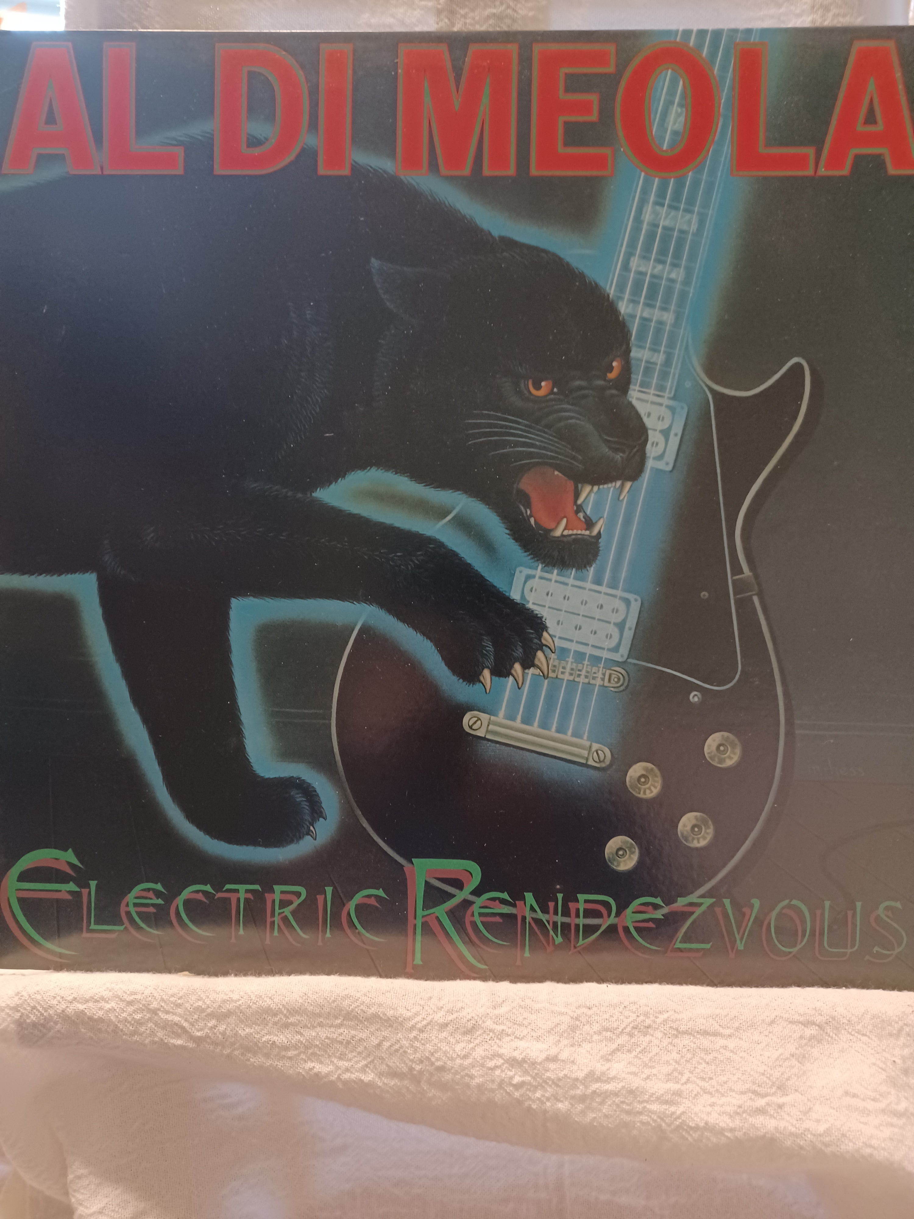VINTAGE Vinyl AL DI MEOLA "Electric Rendezvous"