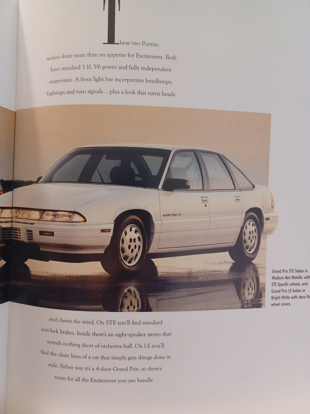 VINTAGE 1992 PONTIAC Catalog