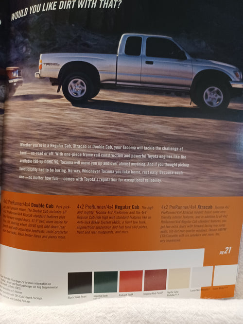 2003 TOYOTA Catalog