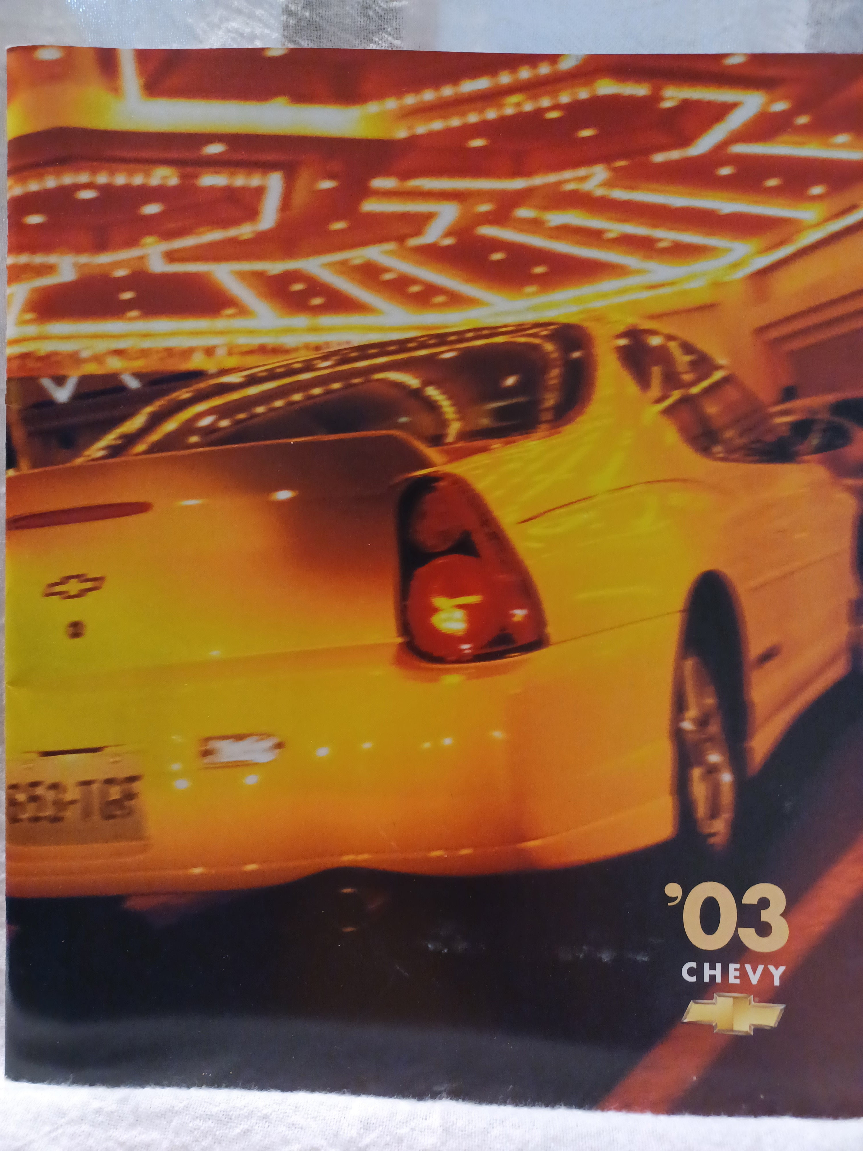 2003 CHEVY Catalog