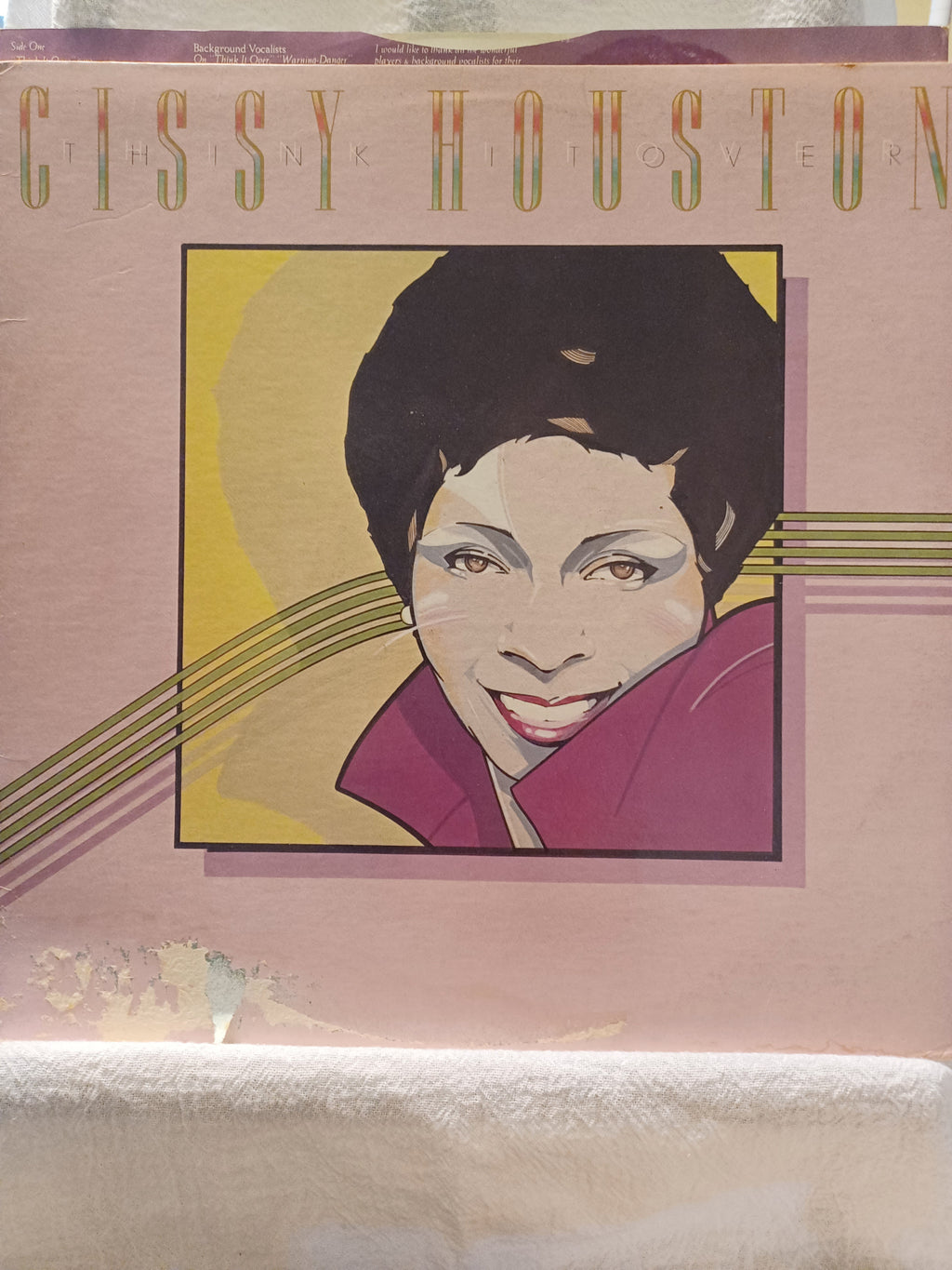 VINTAGE 1978 Vinyl Cissy Houston "Think It Over"