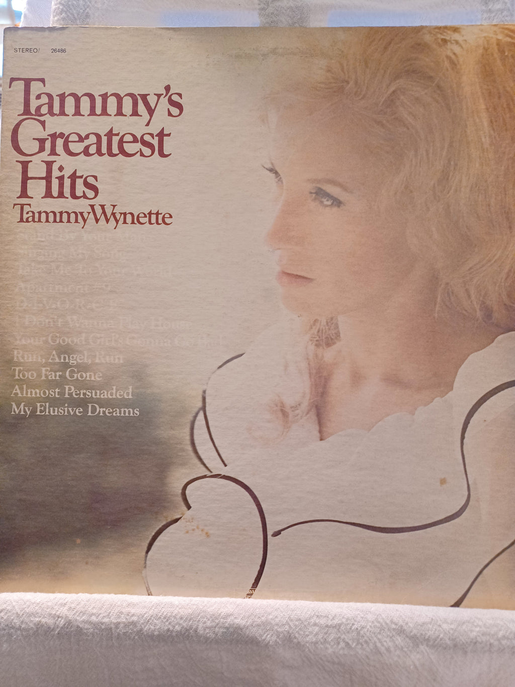 VINTAGE Vinyl 1969 TAMMY WYNETTE Greatest Hits