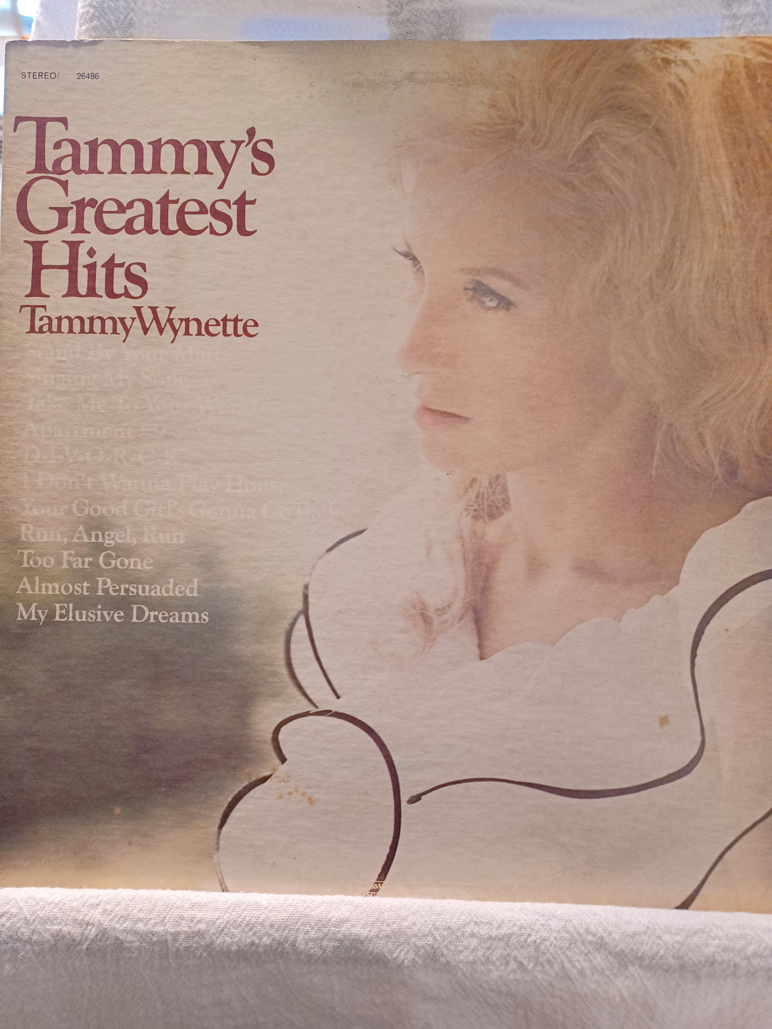 VINTAGE Vinyl 1969 TAMMY WYNETTE Greatest Hits