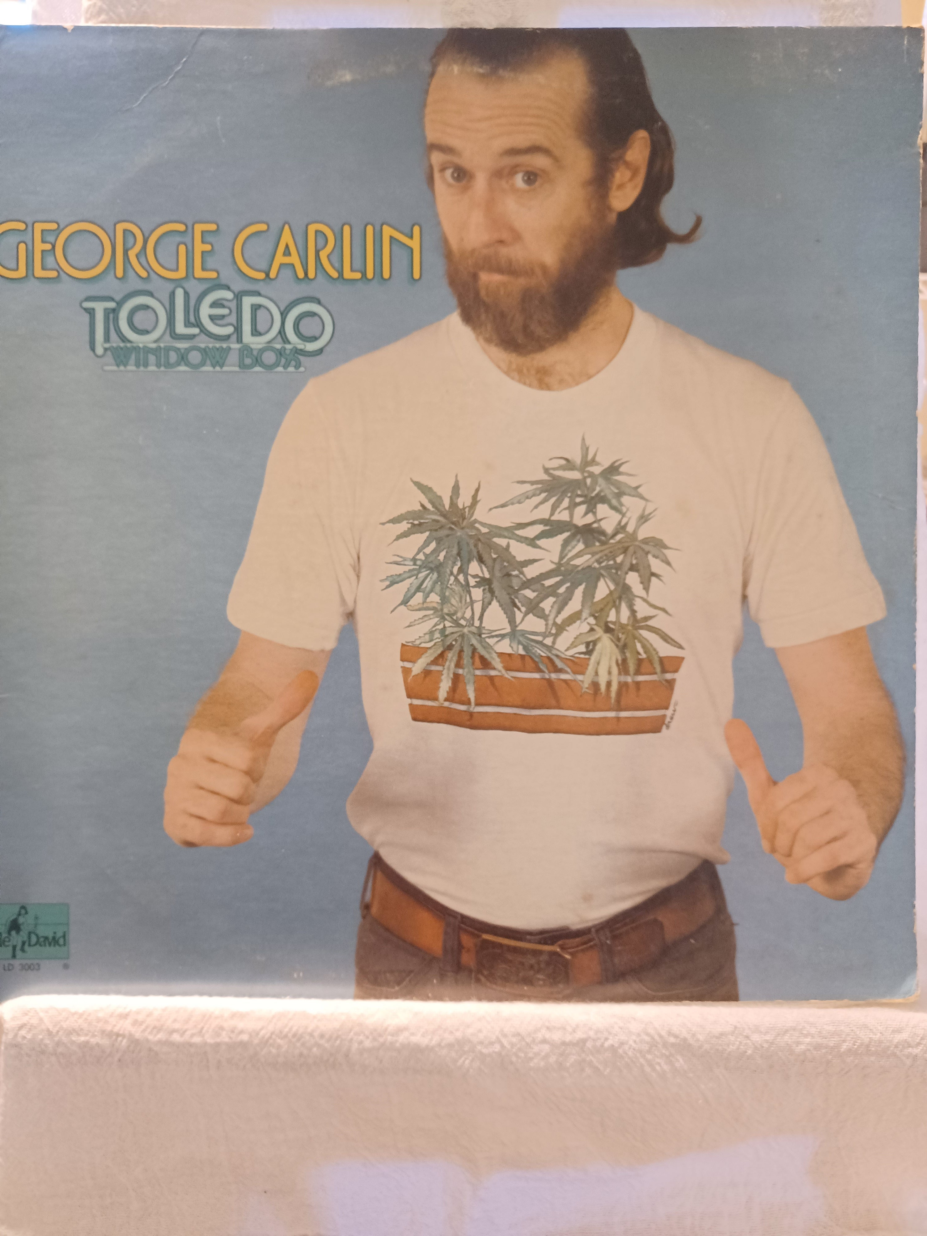 VINTAGE Vinyl 1974 GEORGE CARLIN Toledo Window Box