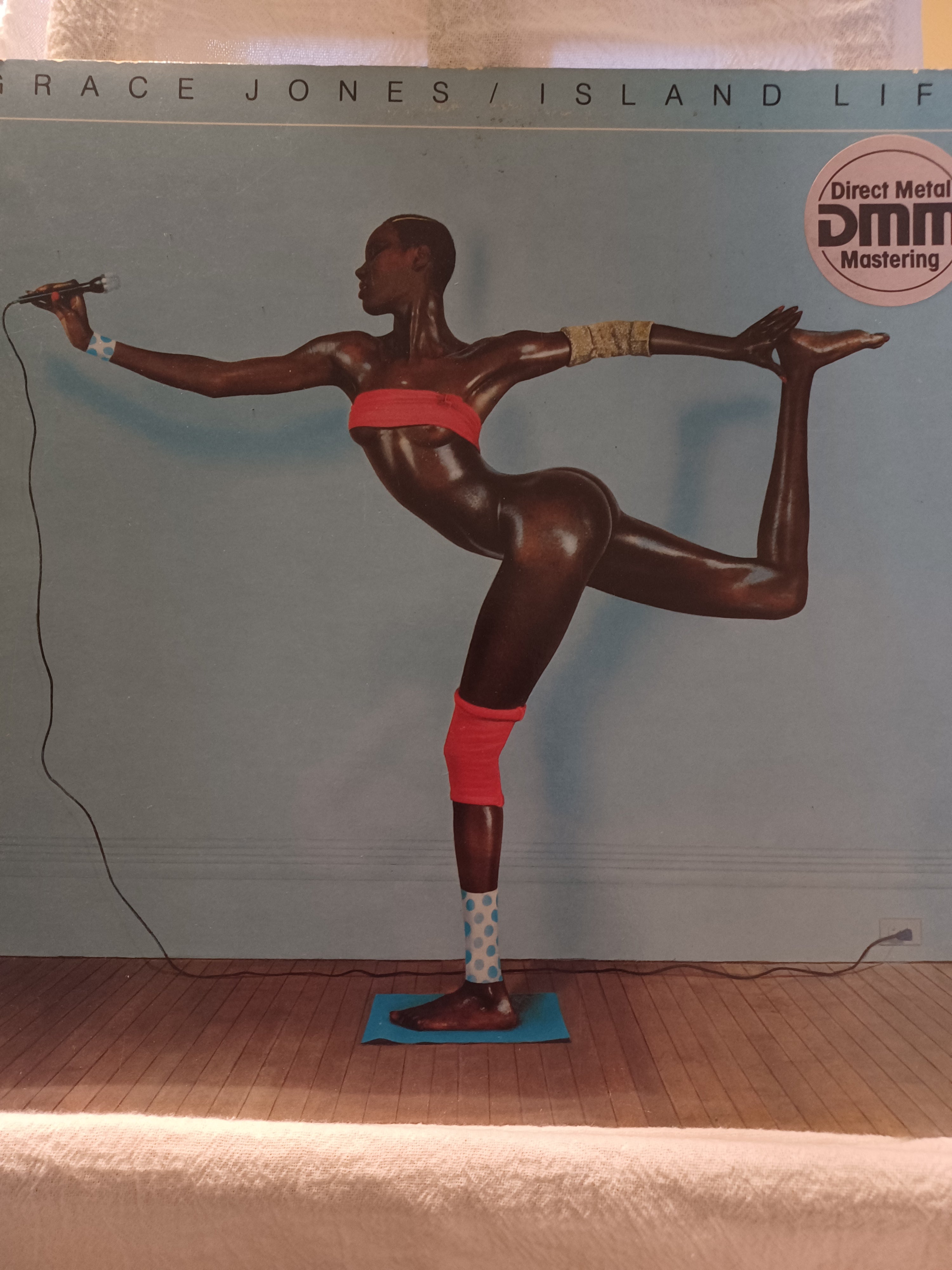 VINTAGE Vinyl GRACE JONES "Island Life"