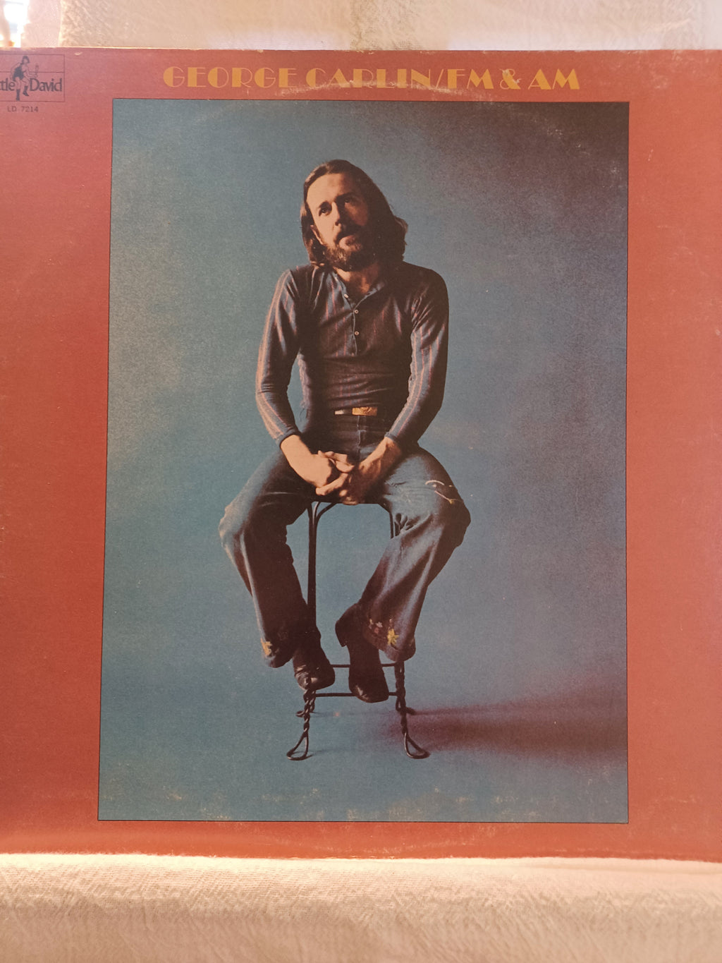 VINTAGE Vinyl 1972 GEORGE CARLIN FM & AM