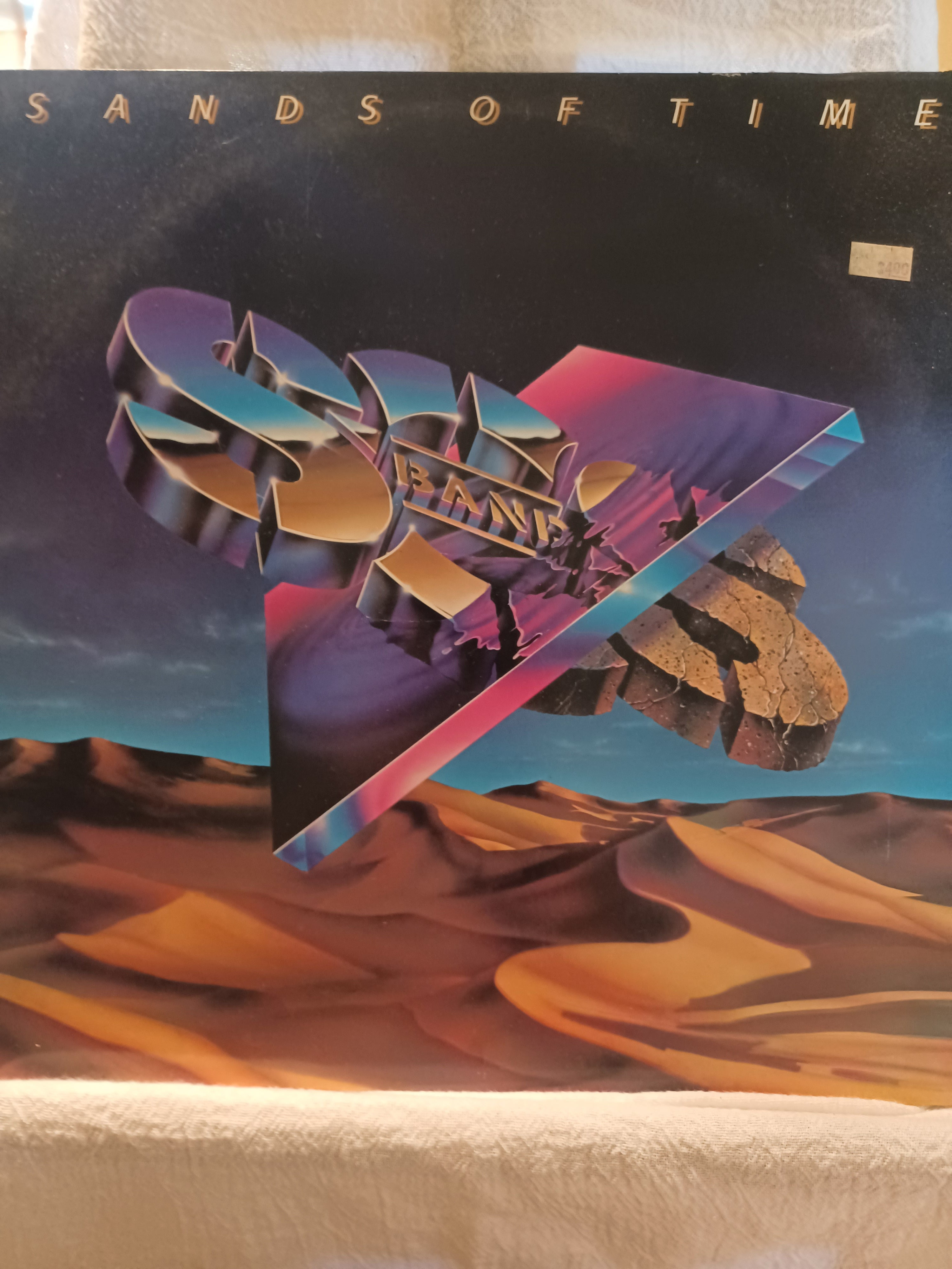 VINTAGE Vinyl 1986 SANDS OF TIME by S.O.S. Band