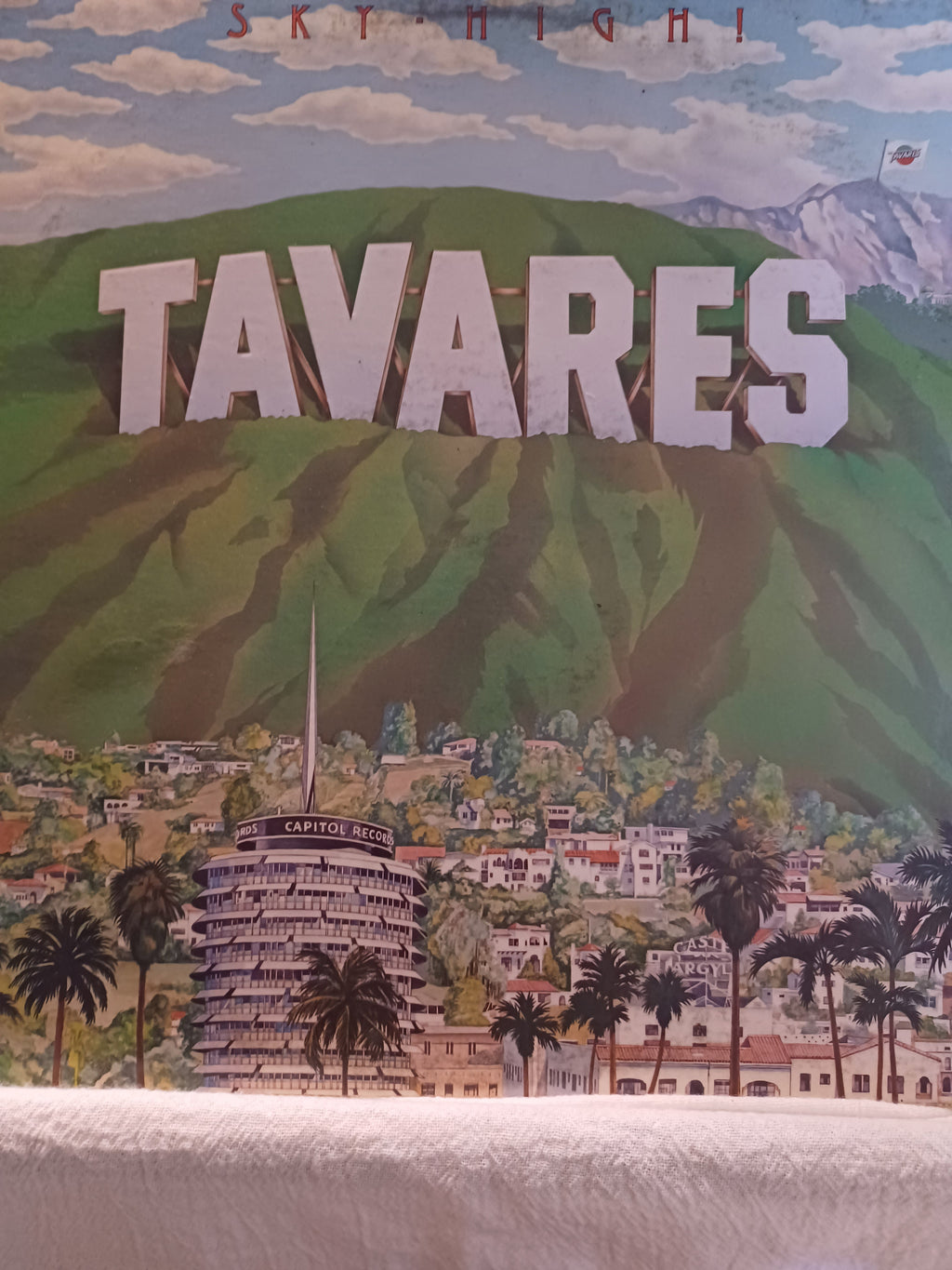 VINTAGE Vinyl 1976 TAVARES Sky High!
