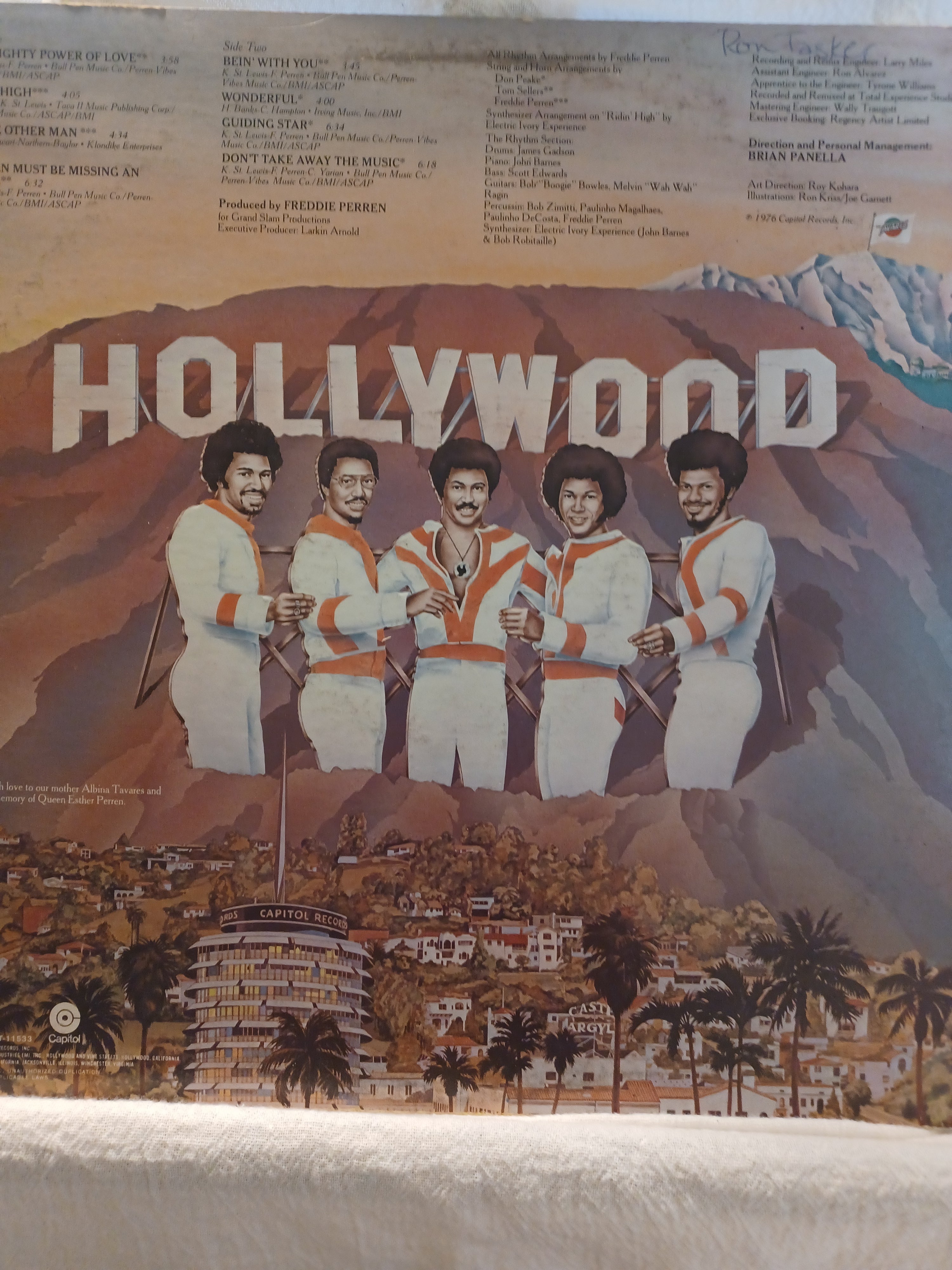 VINTAGE Vinyl 1976 TAVARES Sky High!