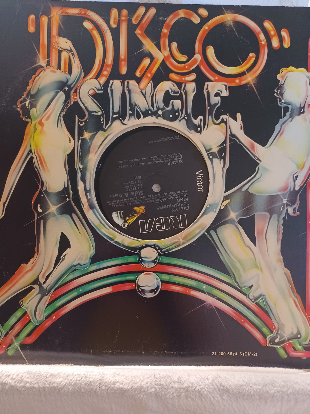 VINTAGE Vinyl Disco Single EVELYN "CHAMPAGNE" KING