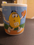 Vintage 2003 MARS Mug by Galerie - Red and Yellow