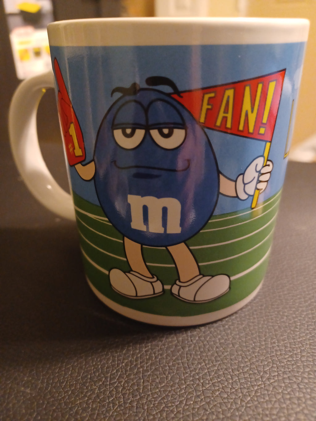 Vintage 2003 MARS Mug by Galerie - Blue and Green