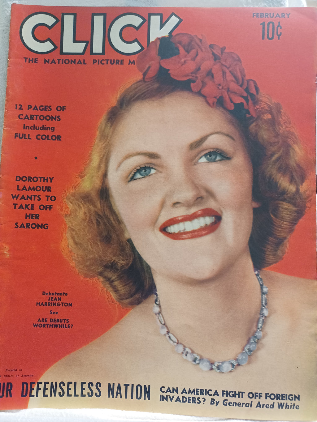 CLICK Magazine - February 1940 | Vintage Photo Journalism Magazine