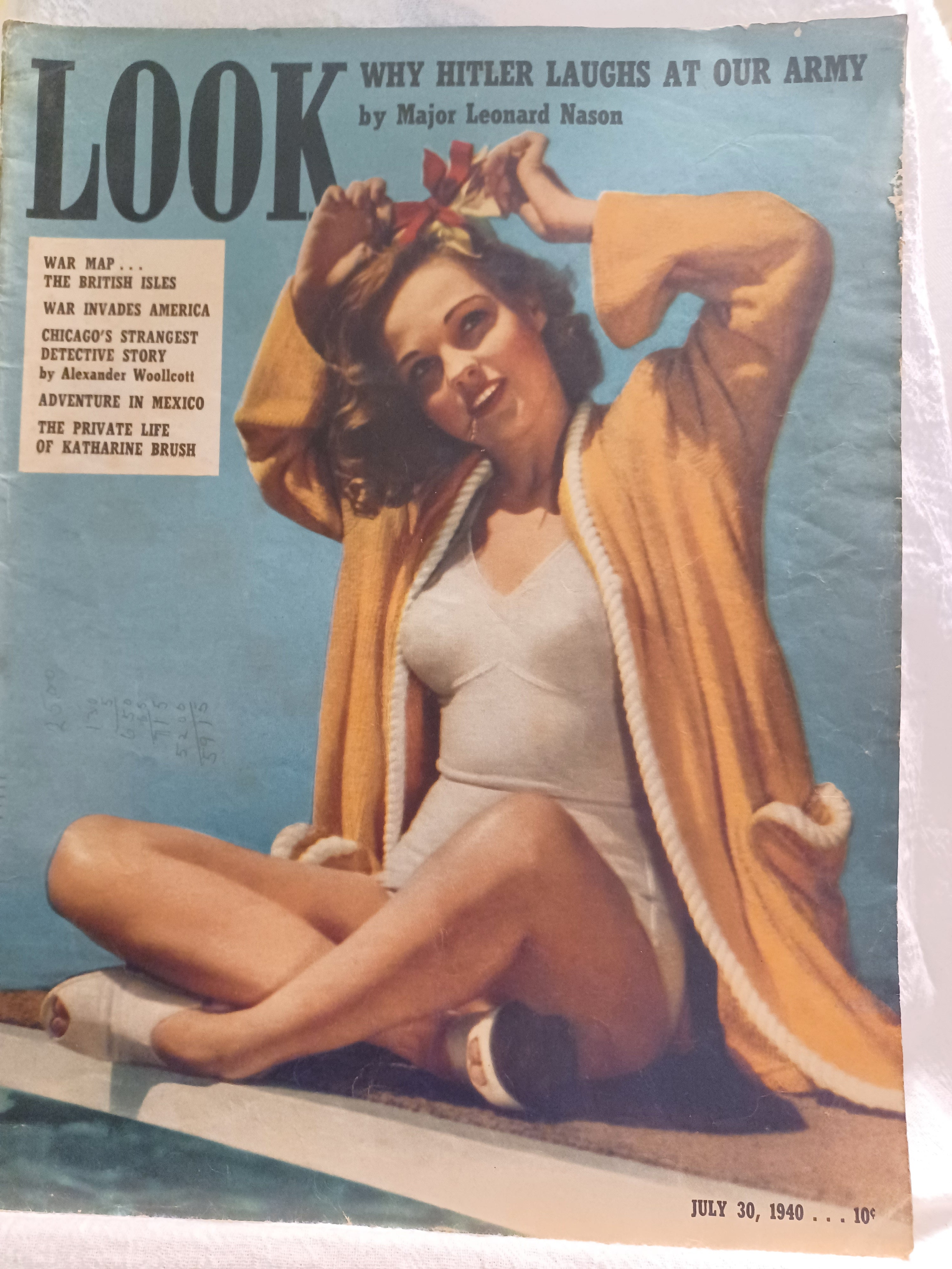 LOOK Magazine - July 30, 1940 | Vintage Pre-WWII Era Issue