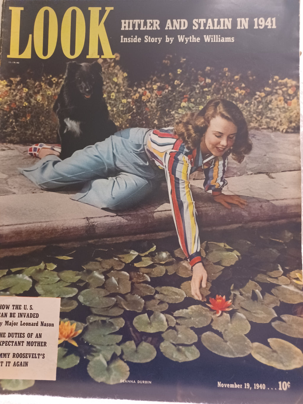 LOOK Magazine - November 19, 1940 | Vintage Pre-WWII Era Issue