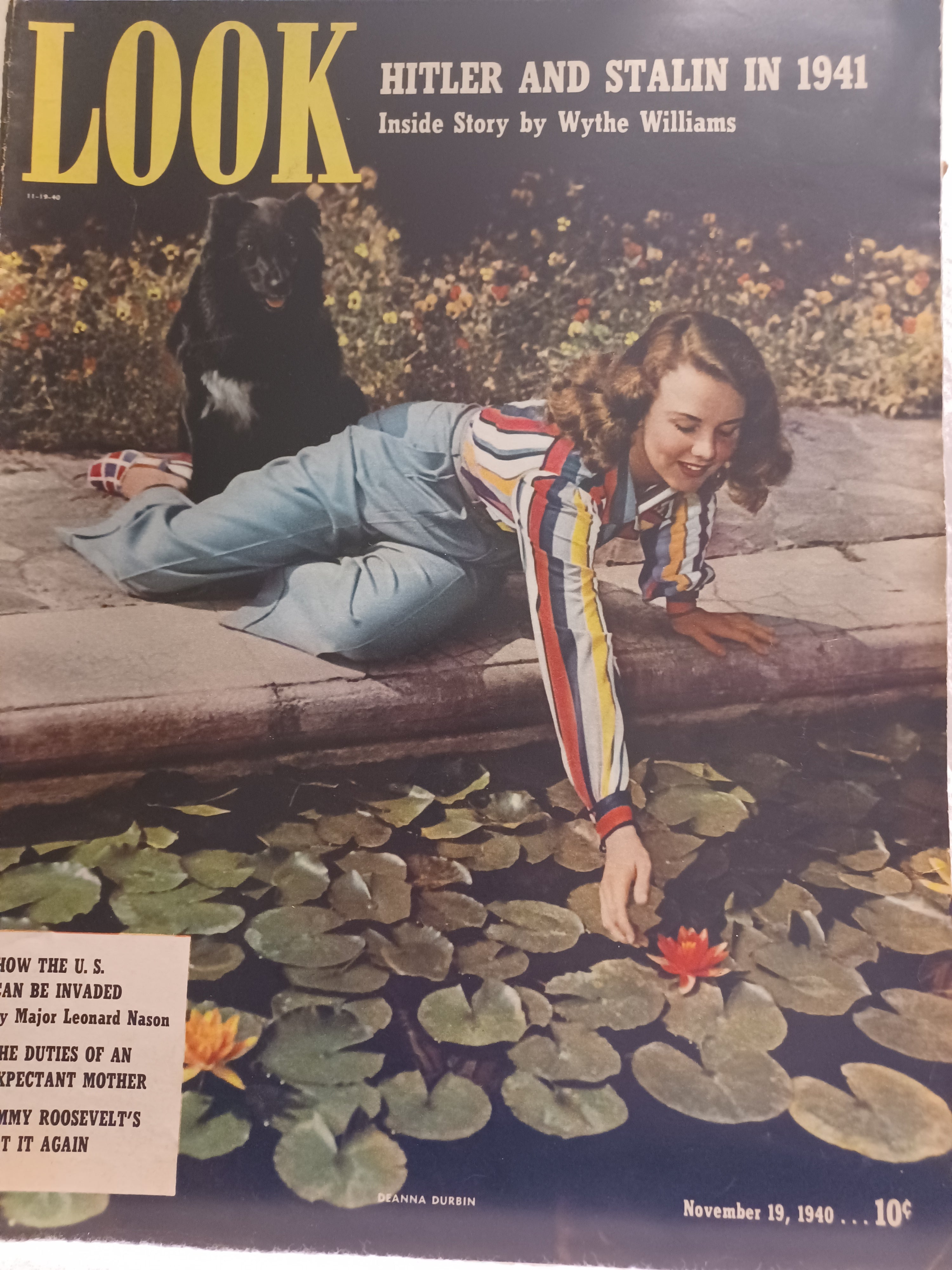 LOOK Magazine - November 19, 1940 | Vintage Pre-WWII Era Issue
