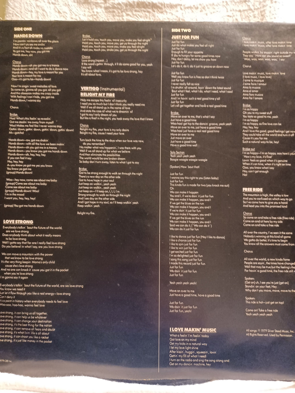 VINTAGE VINYL, 1979 Dan Hartman, Relight My Fire