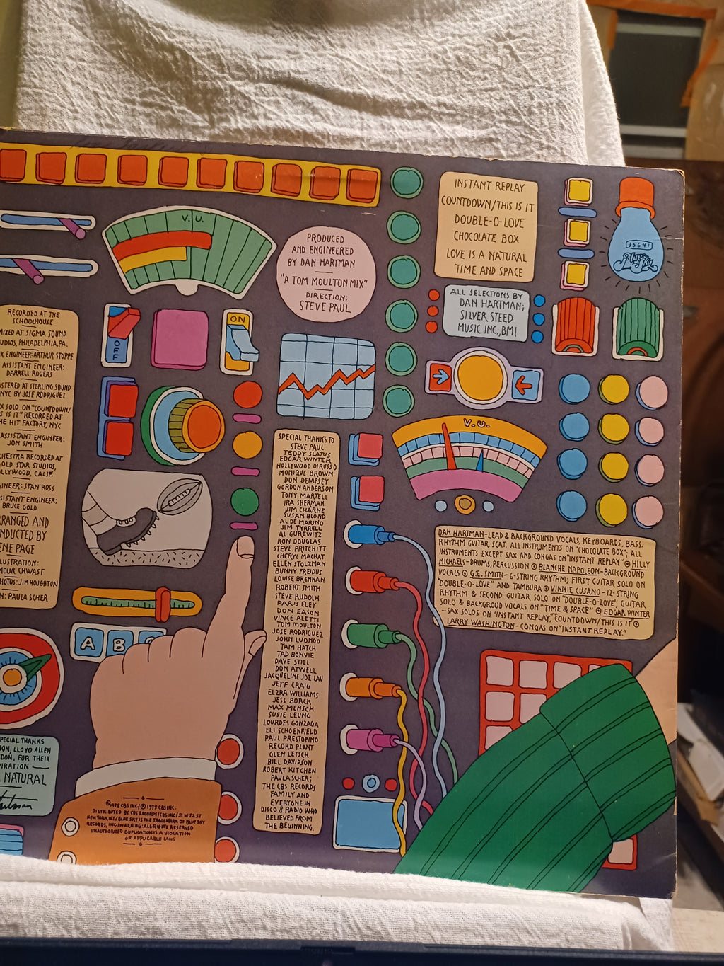 VINTAGE VINYL, 1978 Dan Hartman, Instant Replay
