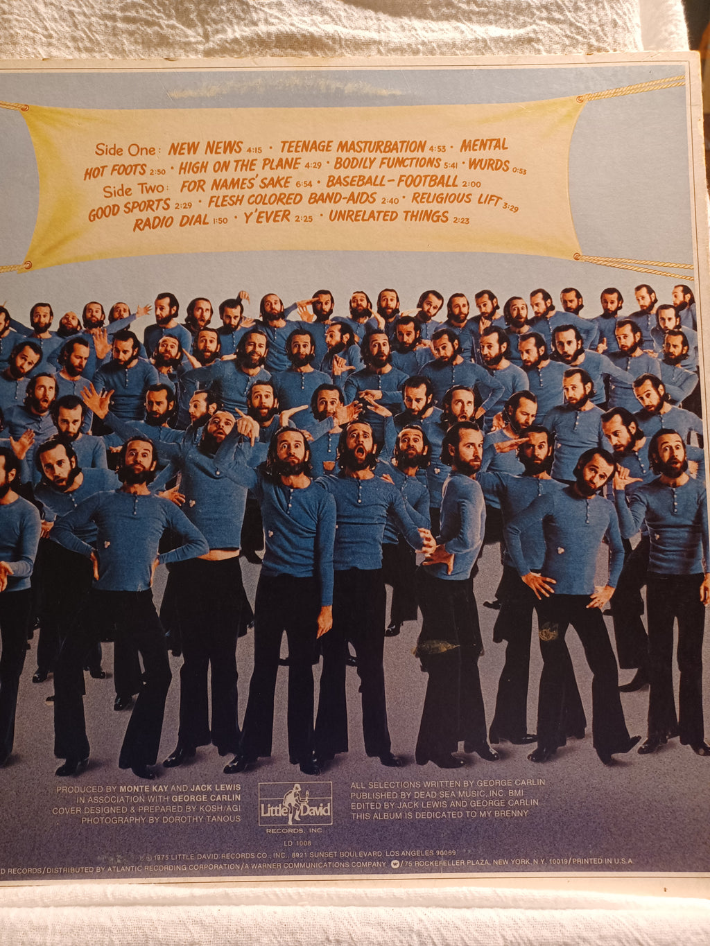 VINTAGE VINYL, 1975 George Carlin, An Evening With Wally Londo