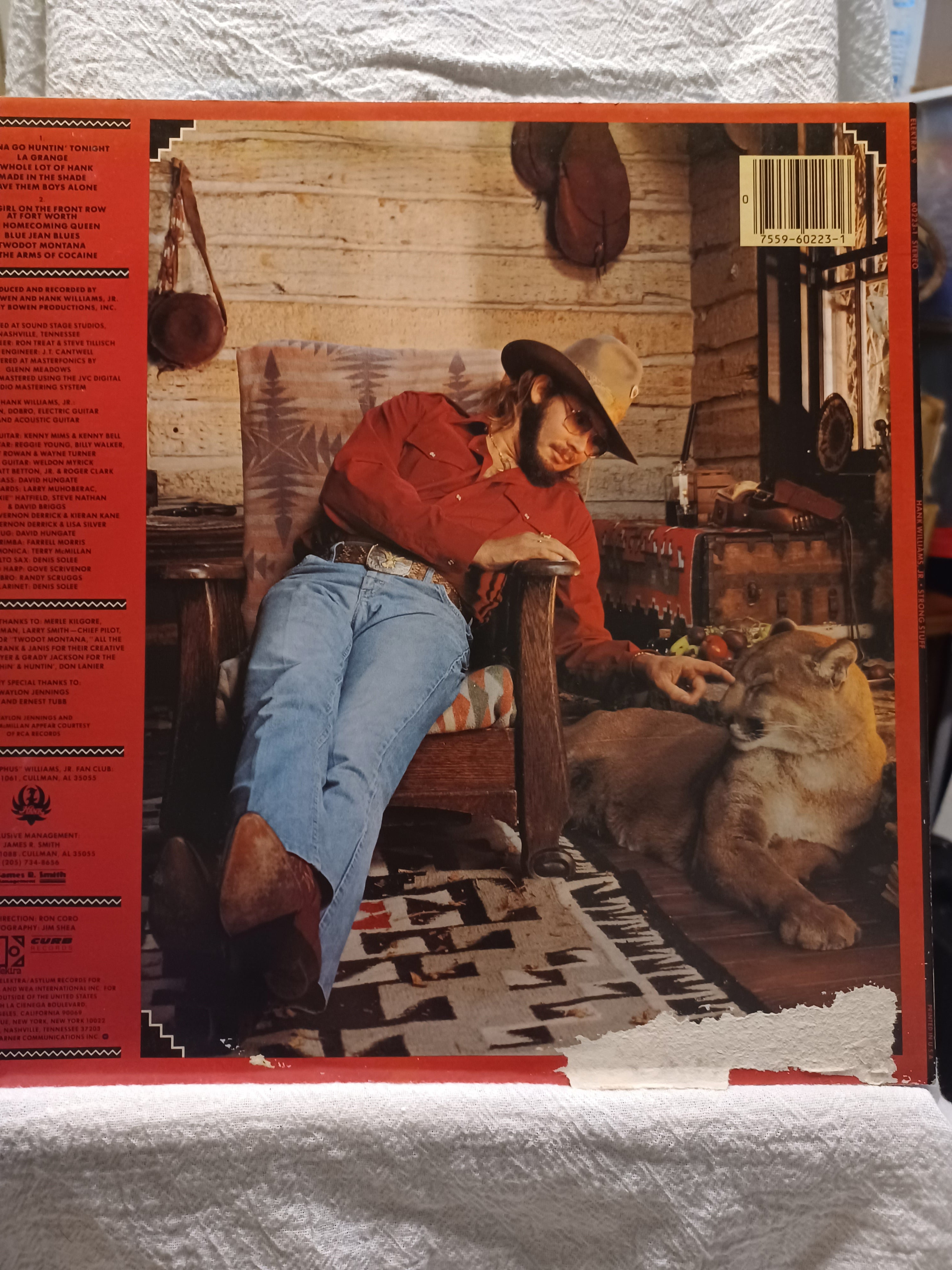 Hank Williams Jr. – Strong Stuff (Vinyl)