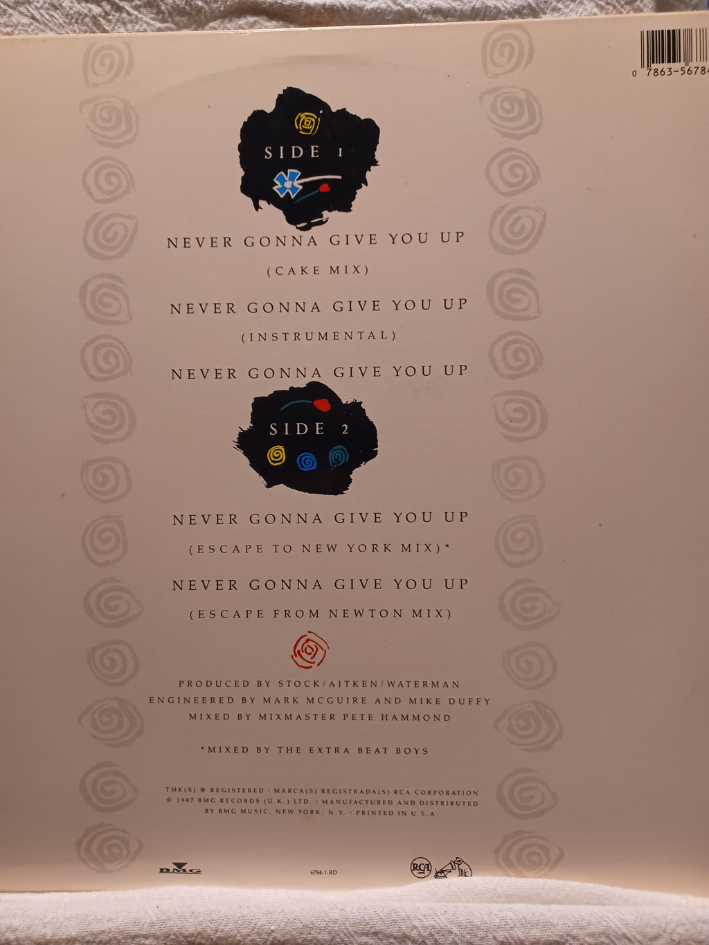 Rick Astley – Never Gonna Give You Up (Vinyl)