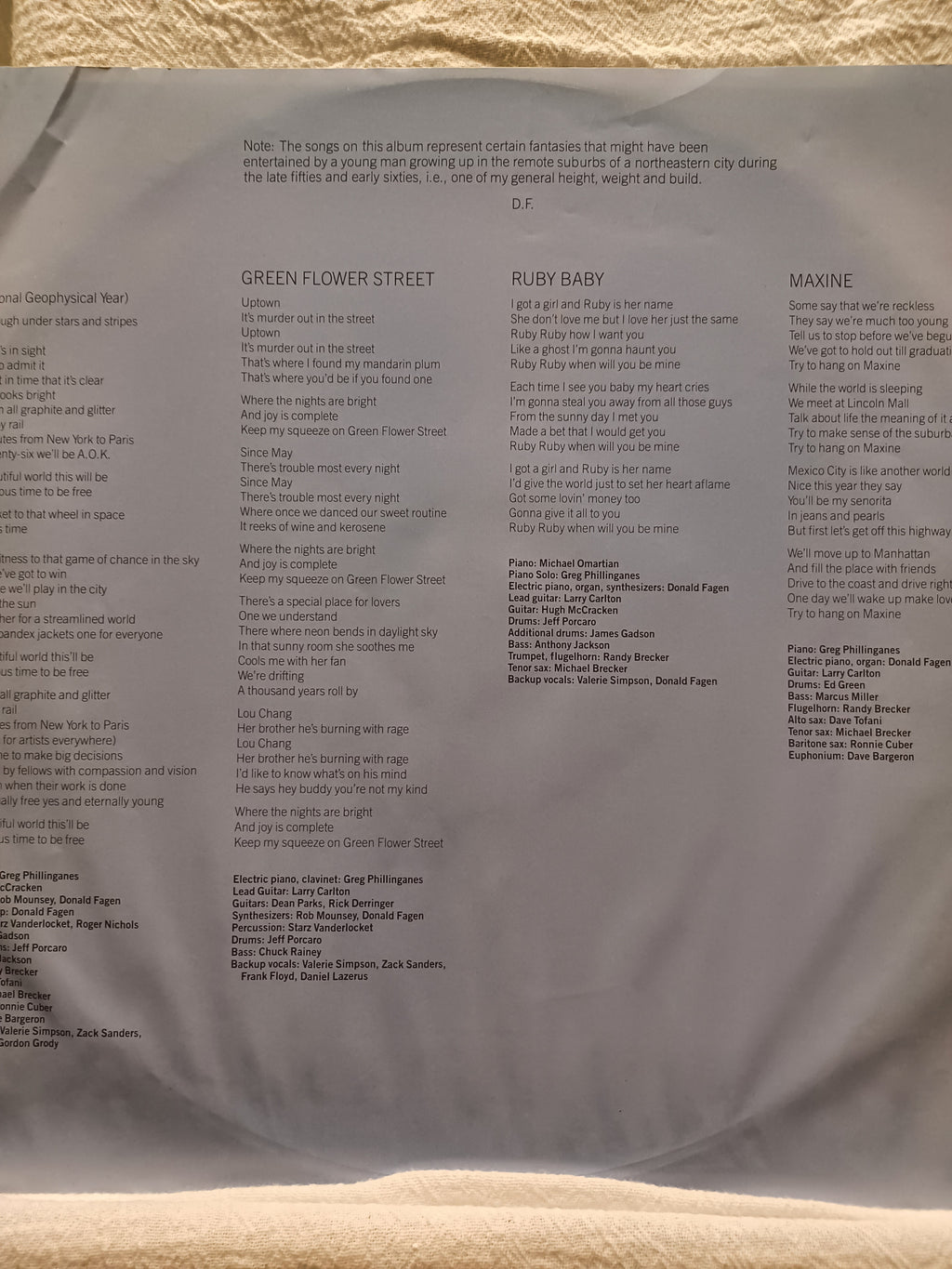 Donald Fagen – The Nightfly (Vinyl)